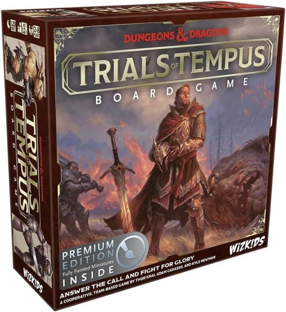 Wizkids D&D Dungeon Scrawlers: Trials of Tempus Brettspiel Produktbild 
