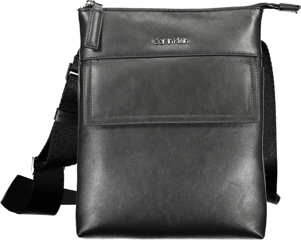 Sacoche Reporter Calvin Klein K50K509229 en Toile Noire Très Résistante