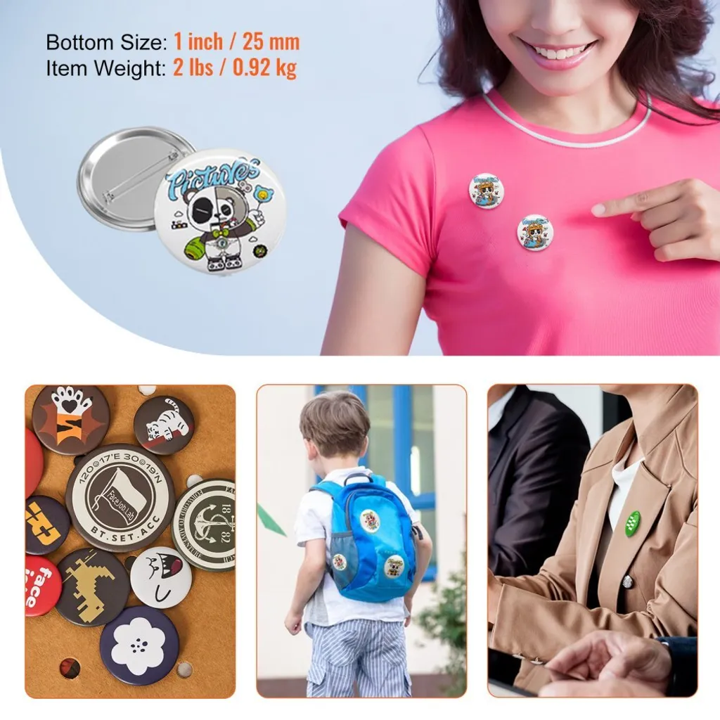 Machine à fabriquer des badges 25mm pour événements et associations - 7