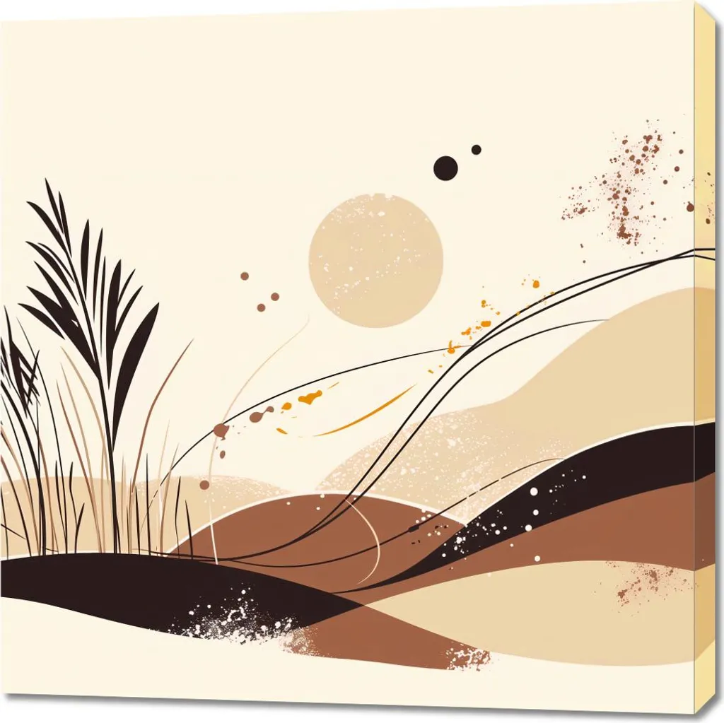 Quadro 90x90 cm Sussurro del fischio