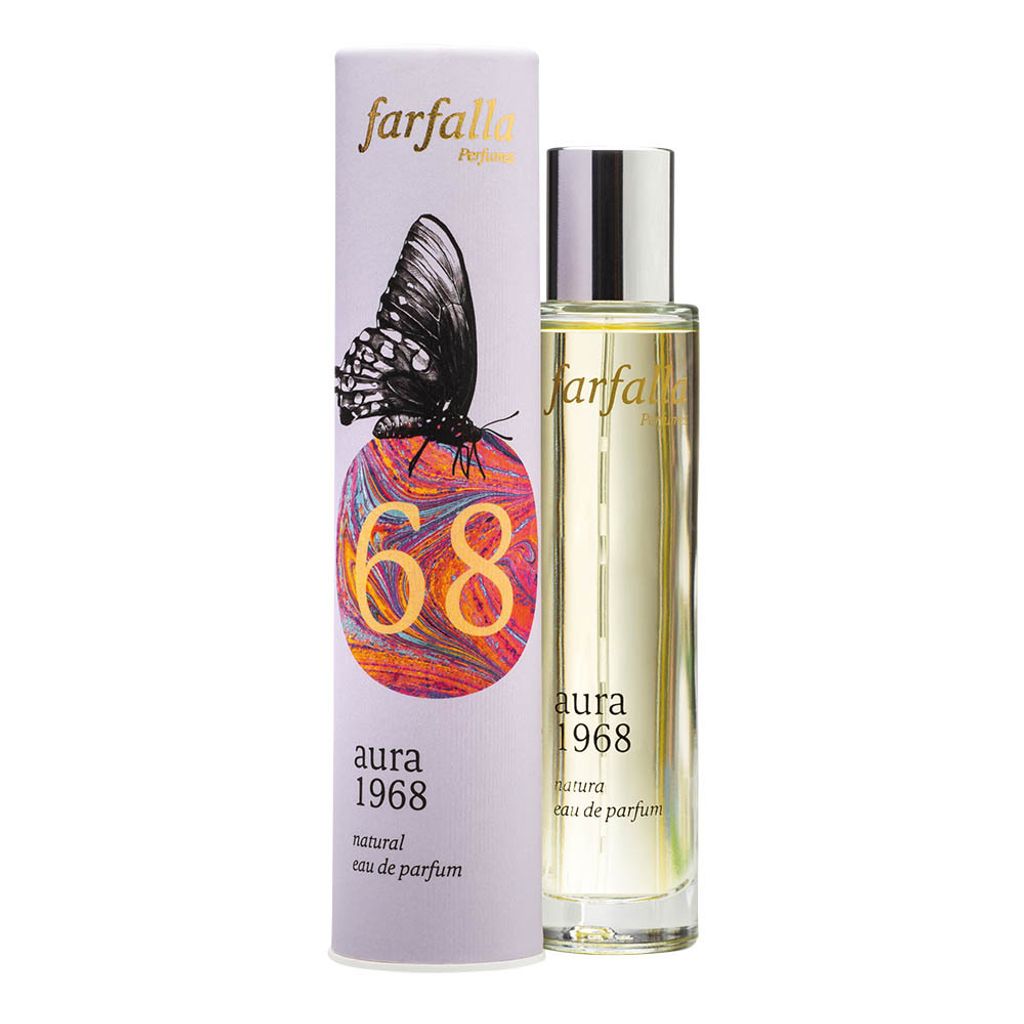 Farfalla aura 1968, natural eau de parfum Bio 50ml Produktbild 
