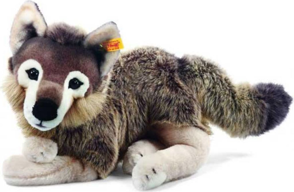 Steiff 069284 Snorry Schlenker Wolf, 40cm, tkaná kožušina, Obrázok produktu 