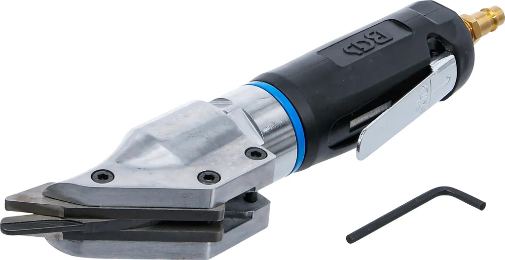 BGS 8956 Cisaille à tôle pneumatique robuste pour découpe de métal