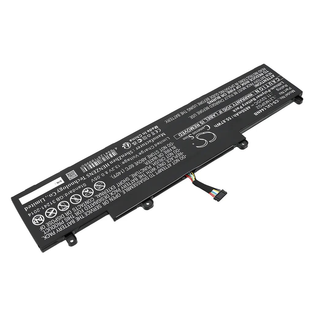 Batterie haute capacité Techtek compatible ThinkPad C14 Gen 1 50Wh