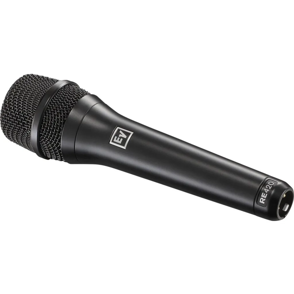 Micro chant Electro Voice RE420 idéal pour scène et studio de répétition
