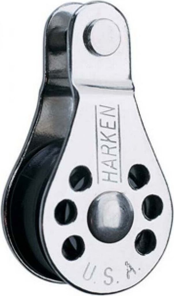 Harken Mikro Gabelkopf Block Silber Silber One Size