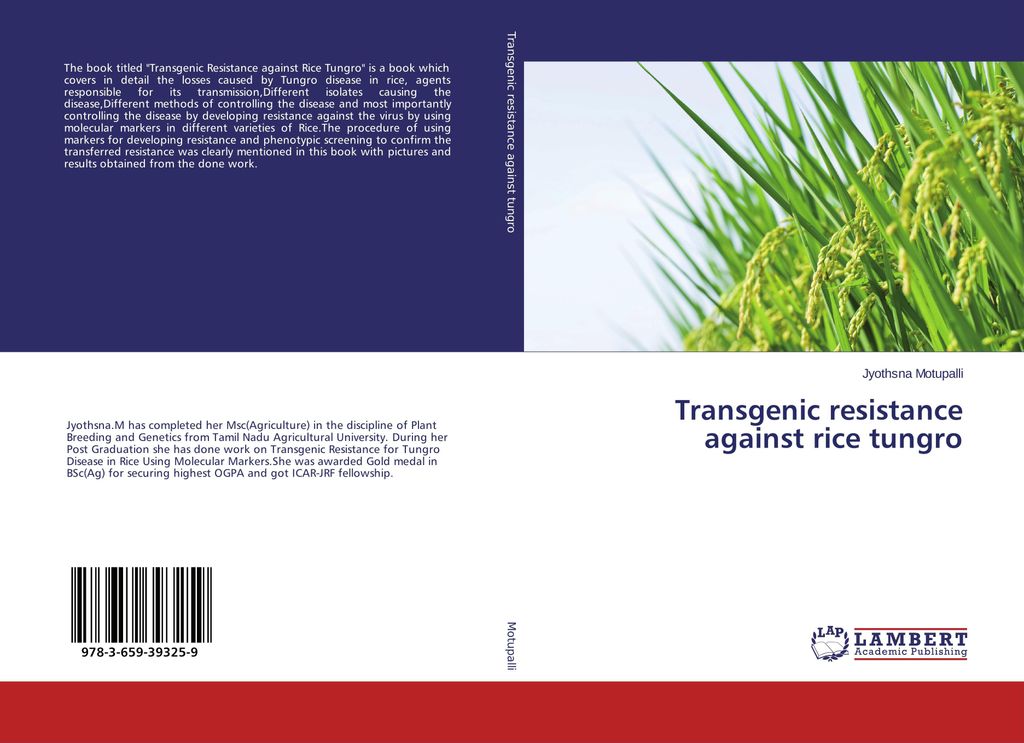 Transgenic resistance against rice tungro