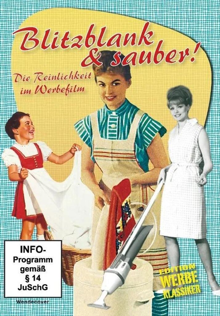 Blitzblank und sauber - Die Geschichte der Reinlichkeit im Spiegel des Werbefilms - DVD