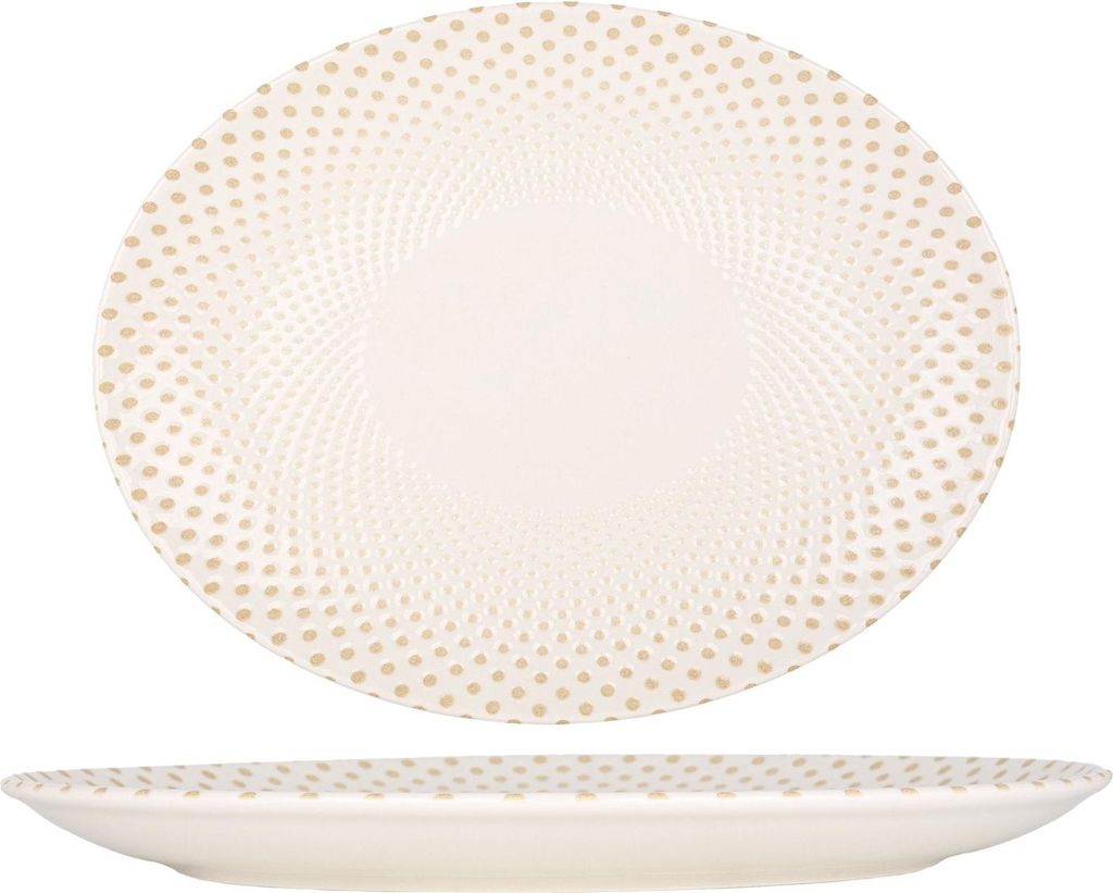 Rinart Servierschale - Punto - Porzellan - 36 cm