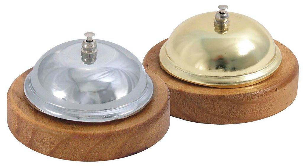 CONTACTO Zvonek k recepci, výška: 65 mm, ø: 90 mm Obrázek produktu 