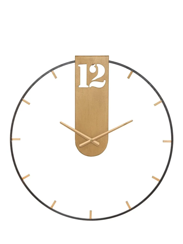 Grande horloge murale décorative 60 cm - Pendule carrée style moderne