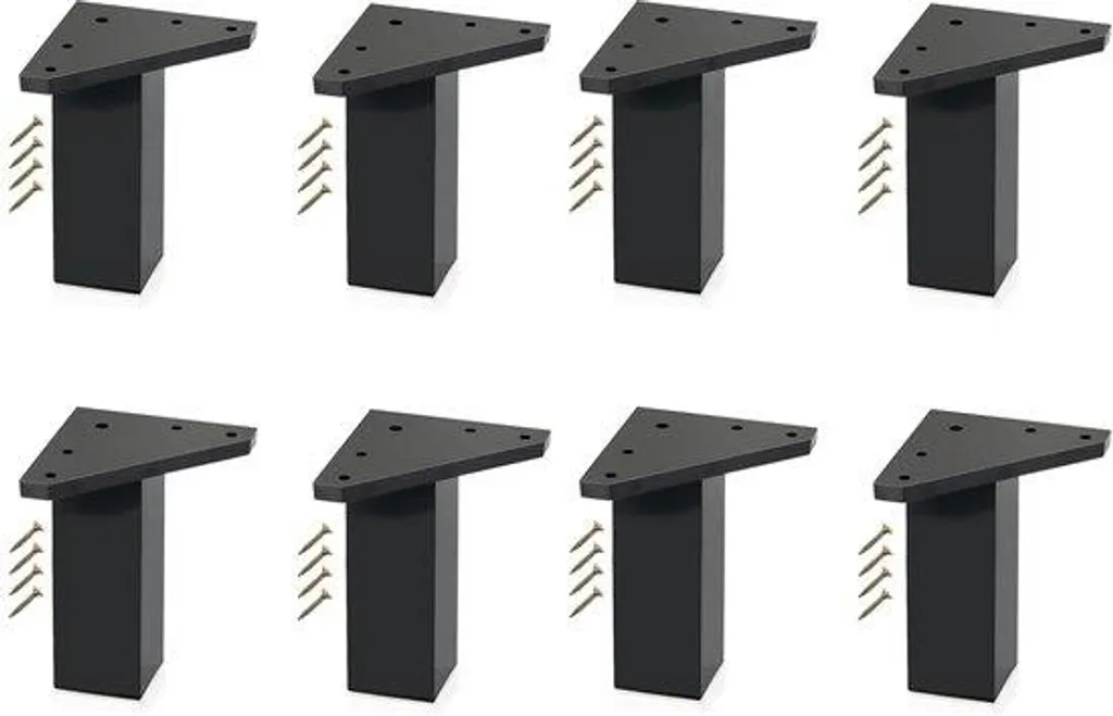 Lot de raccords de plomberie noir ABS 4 unités pour vidage de lavabo