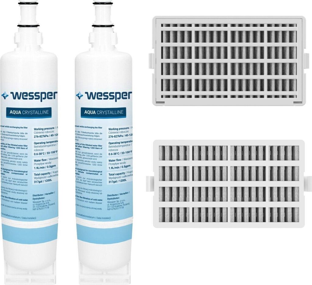 2x filtro per l'acqua SBS003 + 2x filtro igienico HYG001 – Immagine del prodotto 