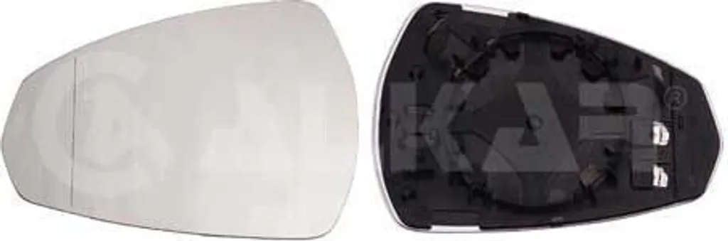 Verre de Rétroviseur Gauche ALKAR 6471782 pour Audi A3 8V - OE 8V0857535E