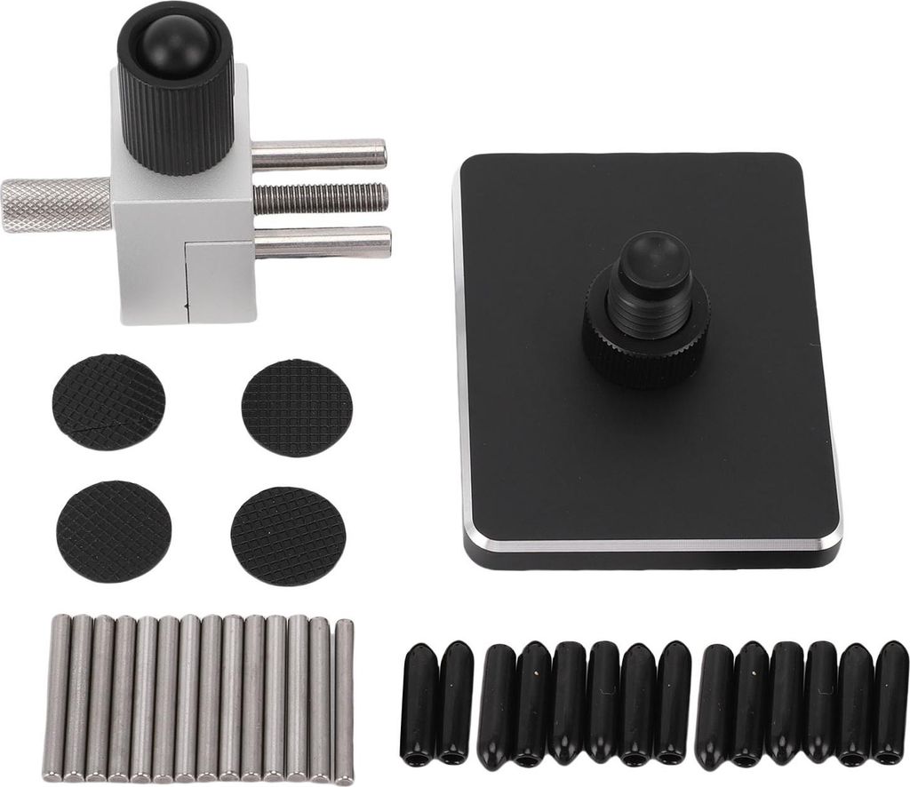 Handlicher Mini-Schraubstock mit abnehmbarer Basis, verstellbare Handklemmung zum Halten von Modell-, Hobby-, Färbe- und Schmuckteilen