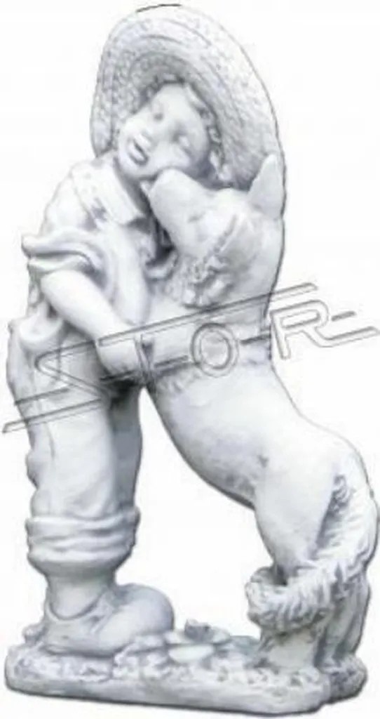 Statue pour décoration de terrasse 63cm - Figure design pour extérieur