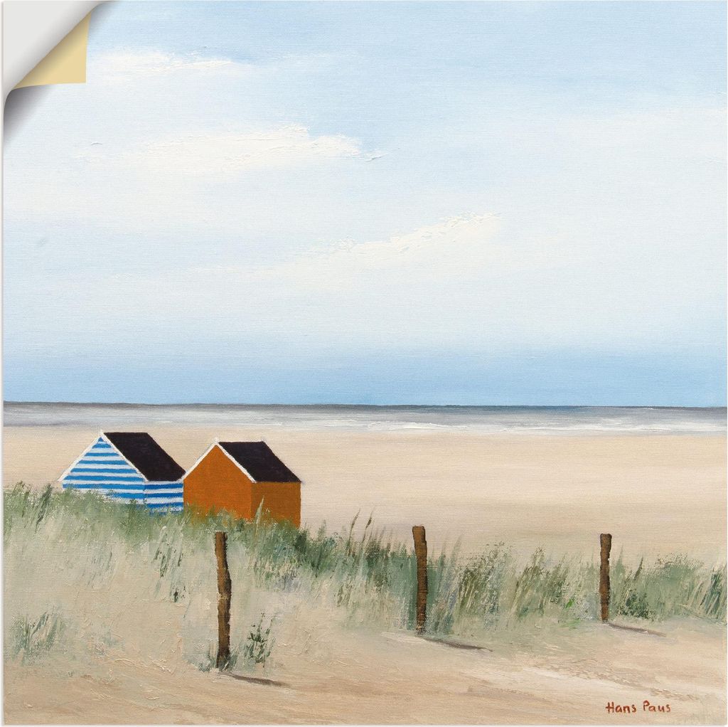 ARTland Wandbild, selbstklebend Sonniger Morgen V Größe: 30x30 cm