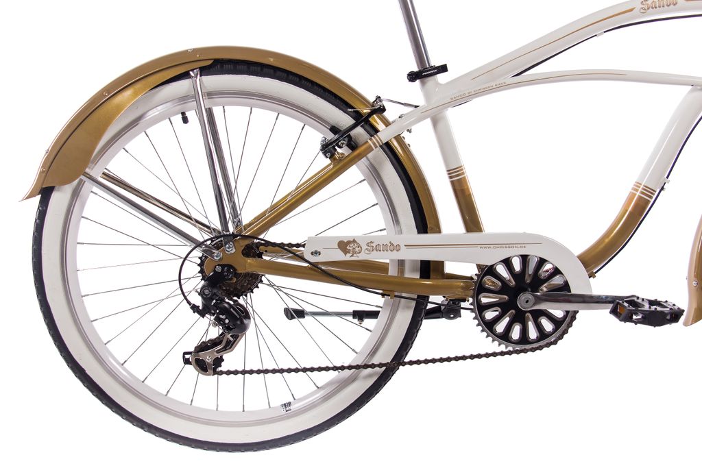 26 Zoll Beachcruiser Herrenrad CHRISSON SANDO 6G SHIMANO Produktbild 5