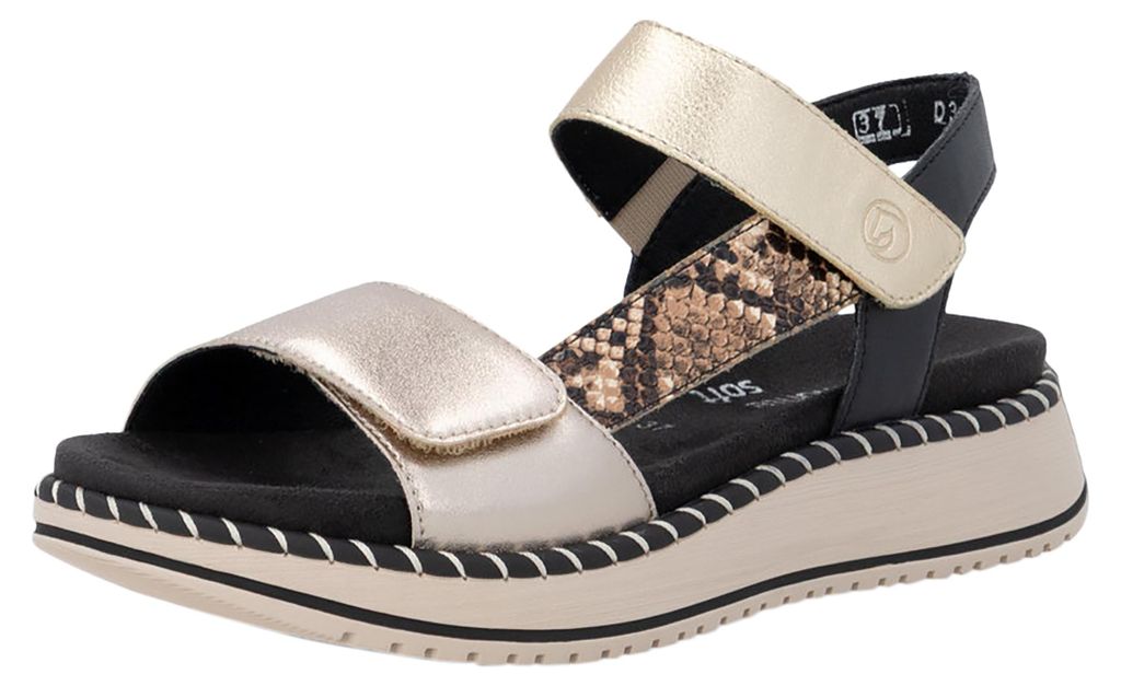 Remonte Trekkingsandalen Damen 32313933343539 Gold 41 EU