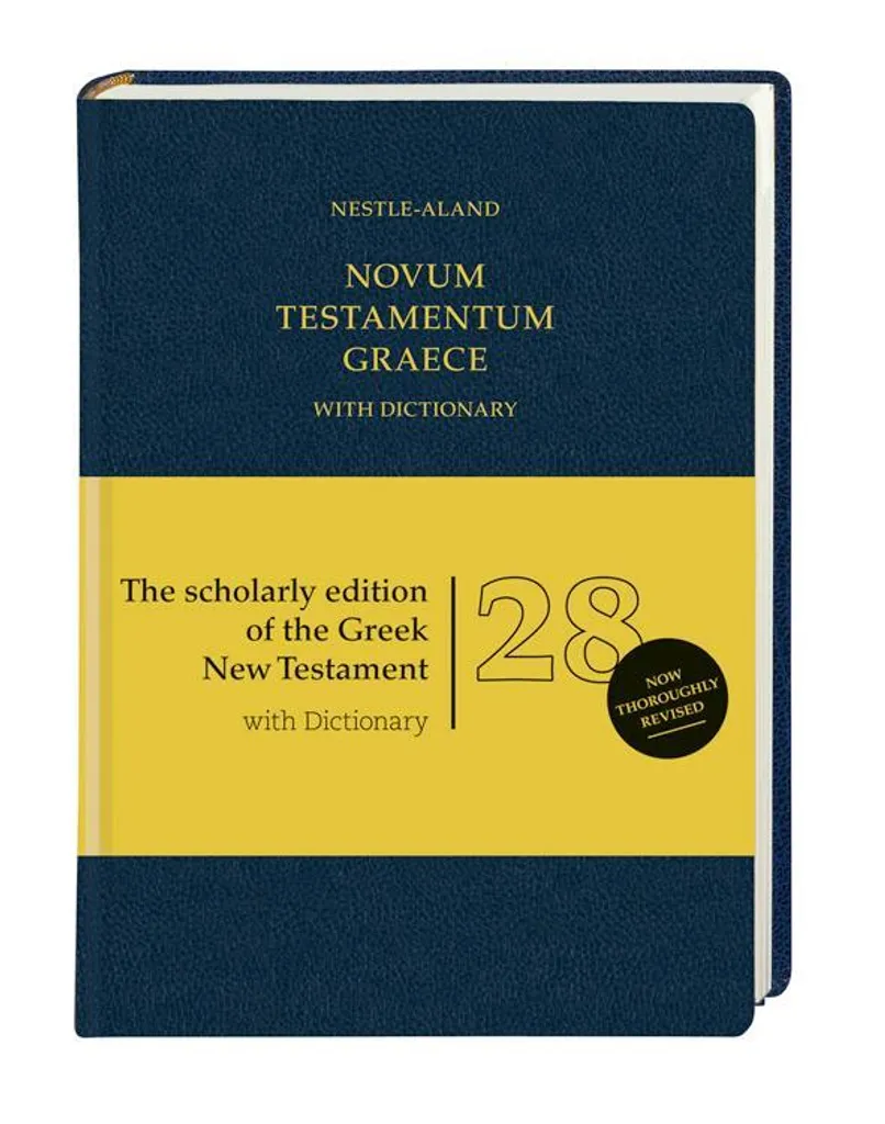 Nestle-Aland Novum Testamentum Graece 28e édition révisée - Texte grec