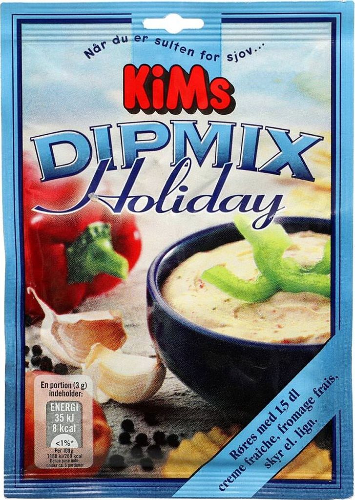 KiMs Dipmix Holiday 17g Produktbild 