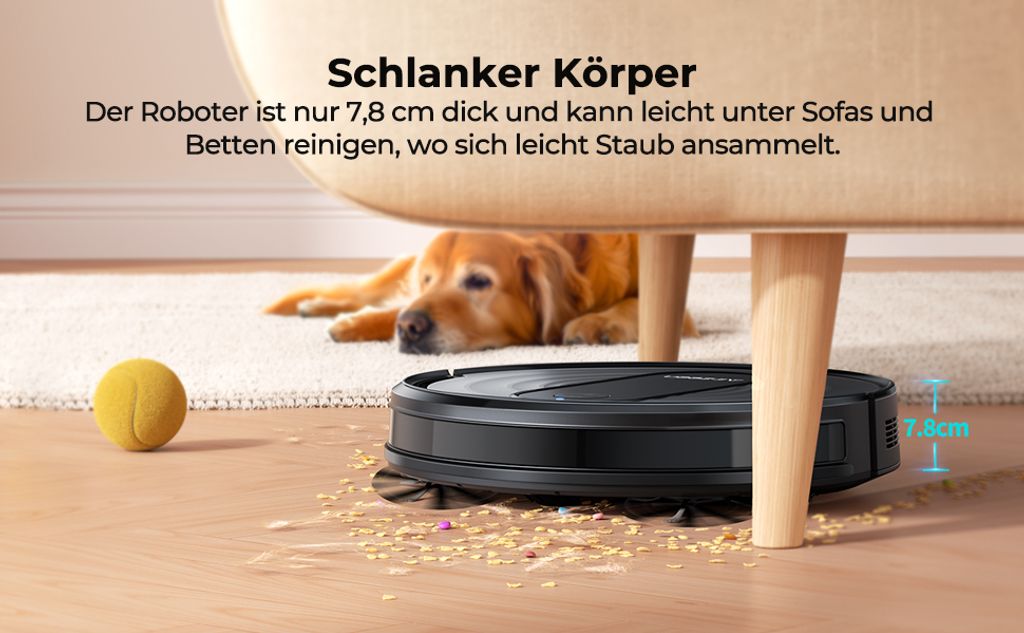 Airzeen Saugroboter mit Wischfunktion , 3in1 Produktbild 13