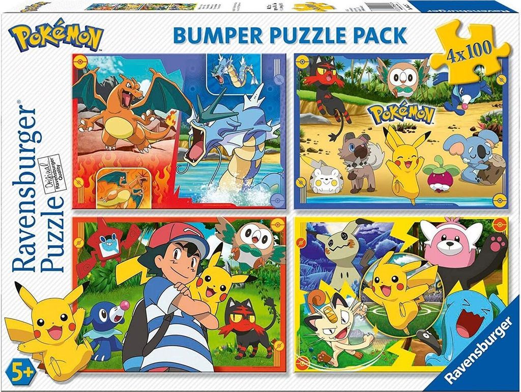 Ravensburger Pokémon, 100 Stück(e), Cartoons