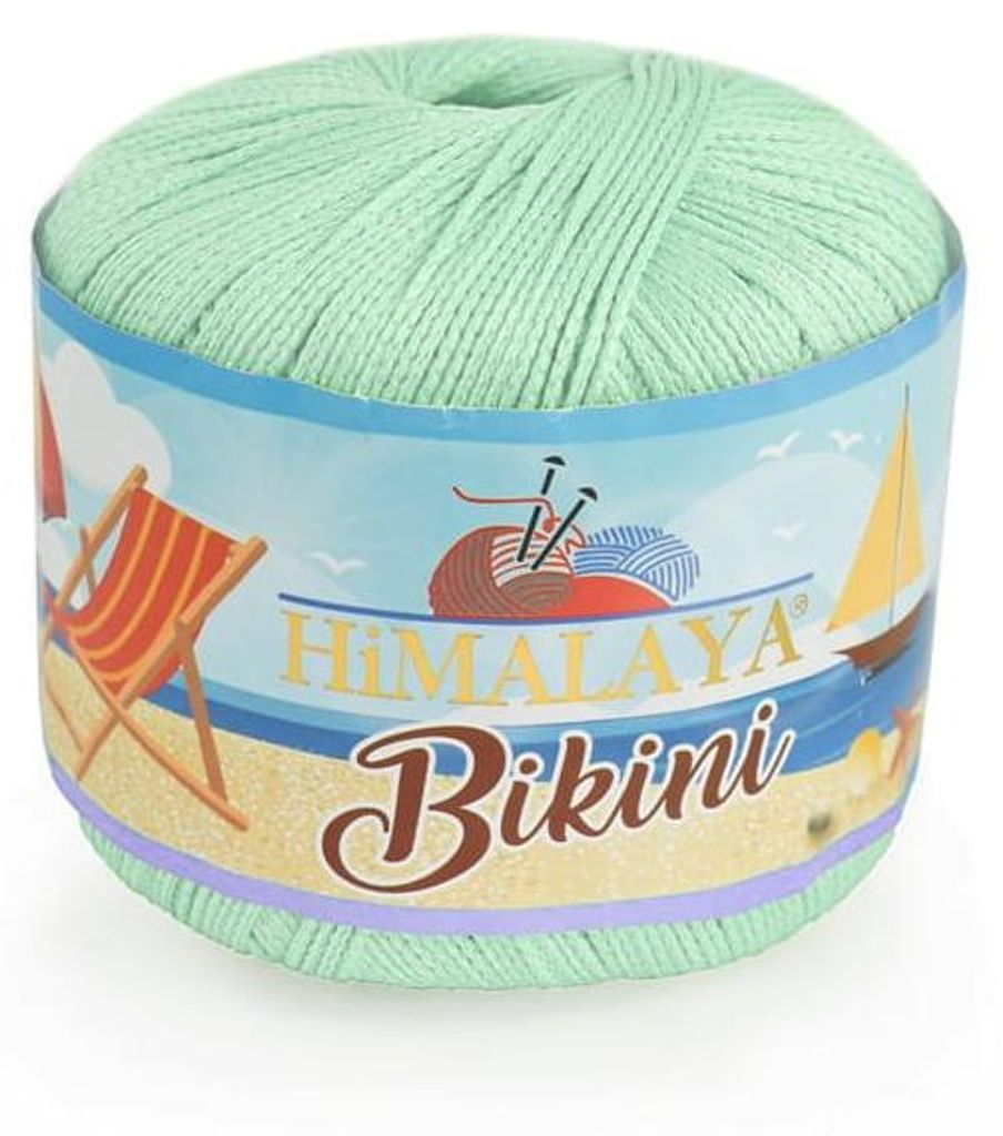 Himalaya Bikini Polyamidgarn Mint 50g/165m wasserfest, Produktbild 