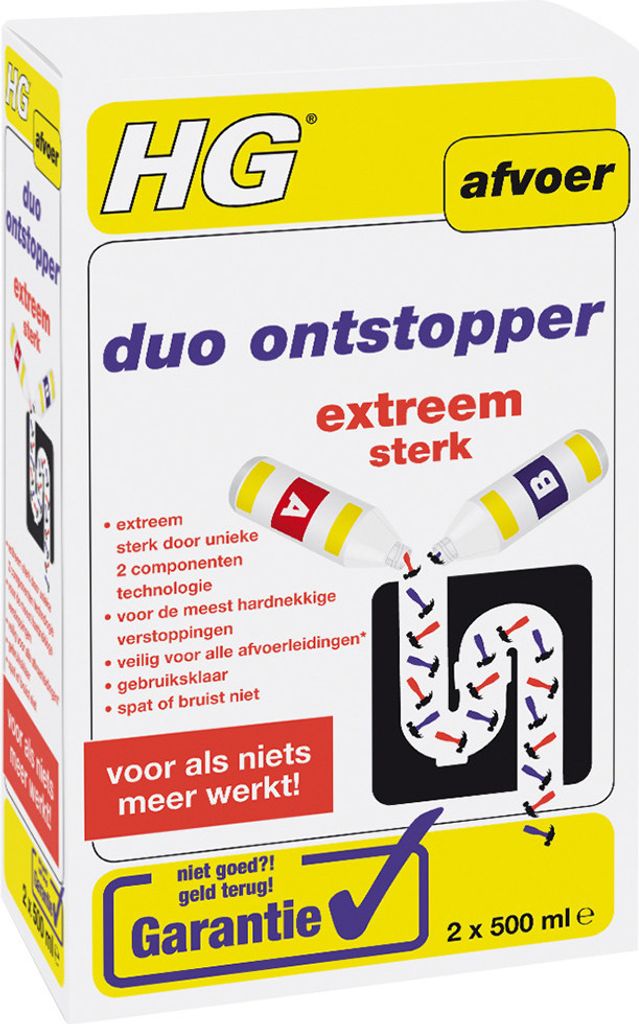 HG - UnBlocker HG Duo 2x500ml | 1 Flasche