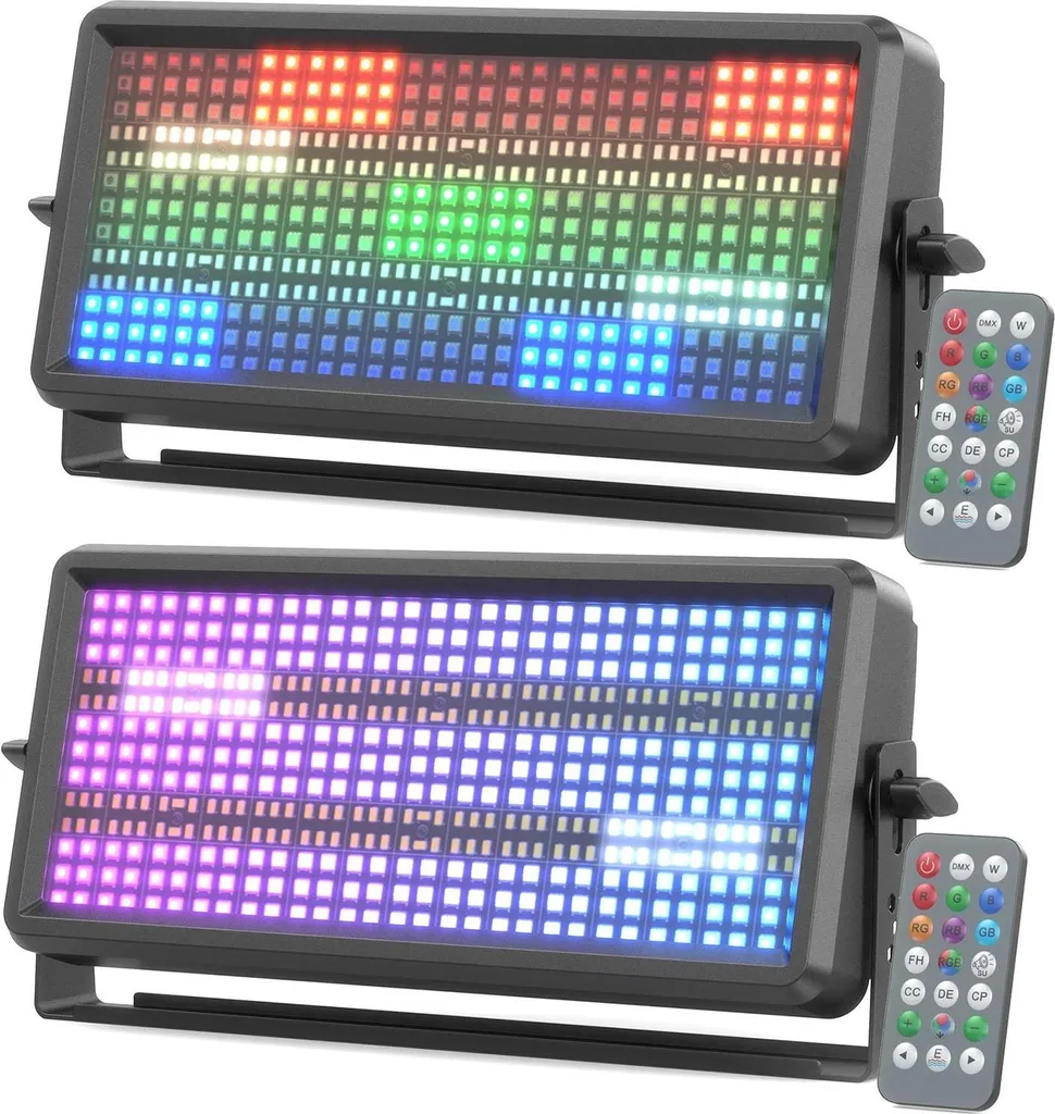 Pack Éclairage de Scène LED Wall Washer 120W pour Concert et Mariage