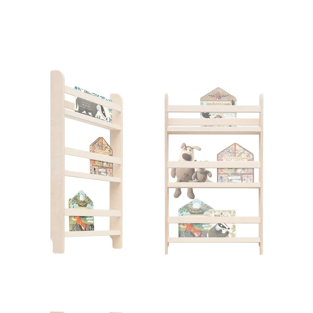 MAMOI® Libreria Montessori in Legno: Scaffale per Cameretta Bimbi