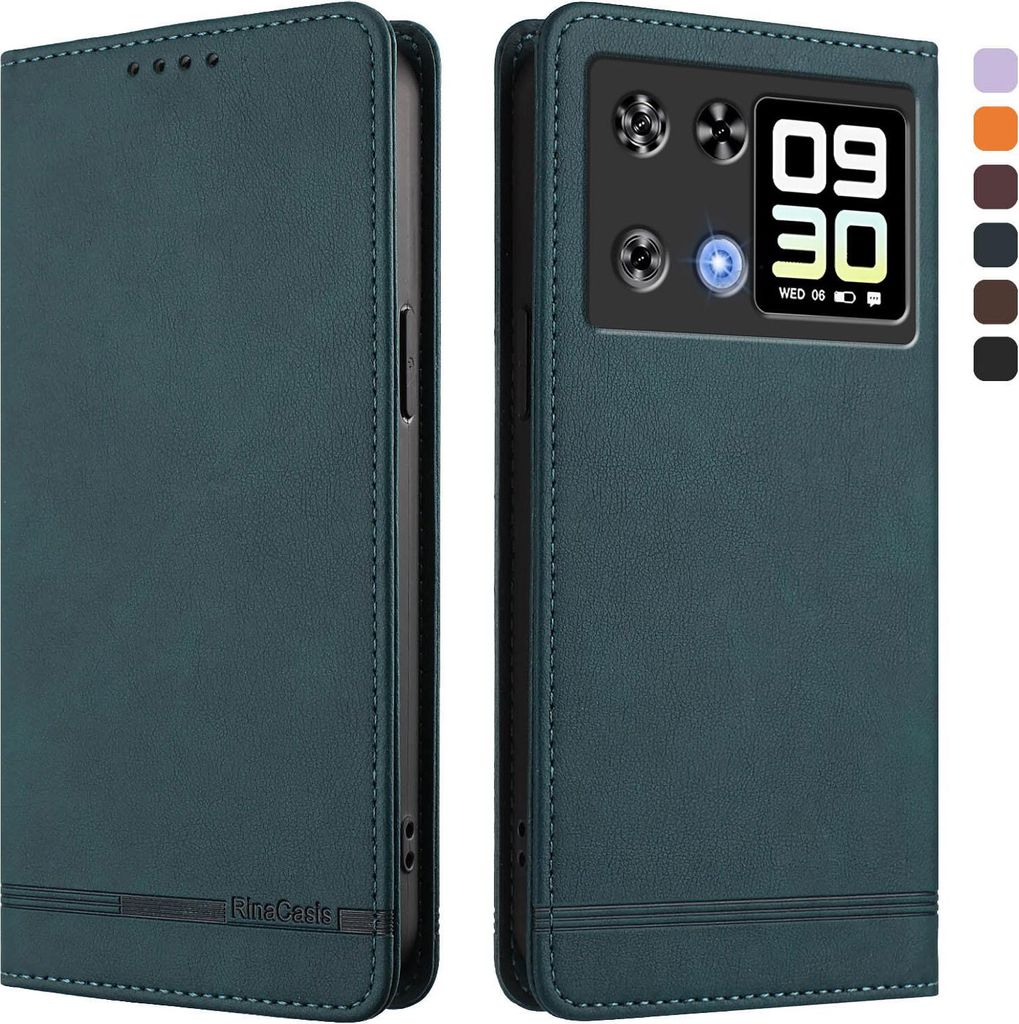 Etui pour Cubot P90, étui rétro en cuirPolyuréthaneavec Image du produit 