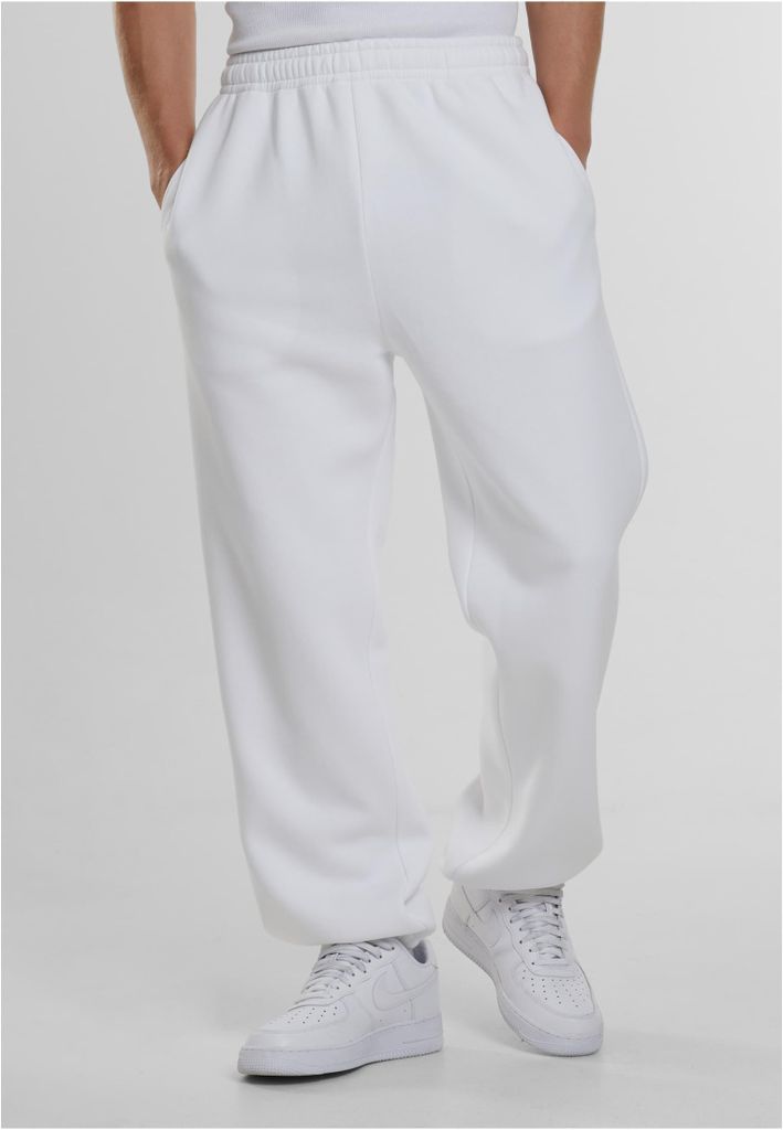 Kalhoty Urban Classics Fluffy Sweatpants white - L Obrázek produktu 