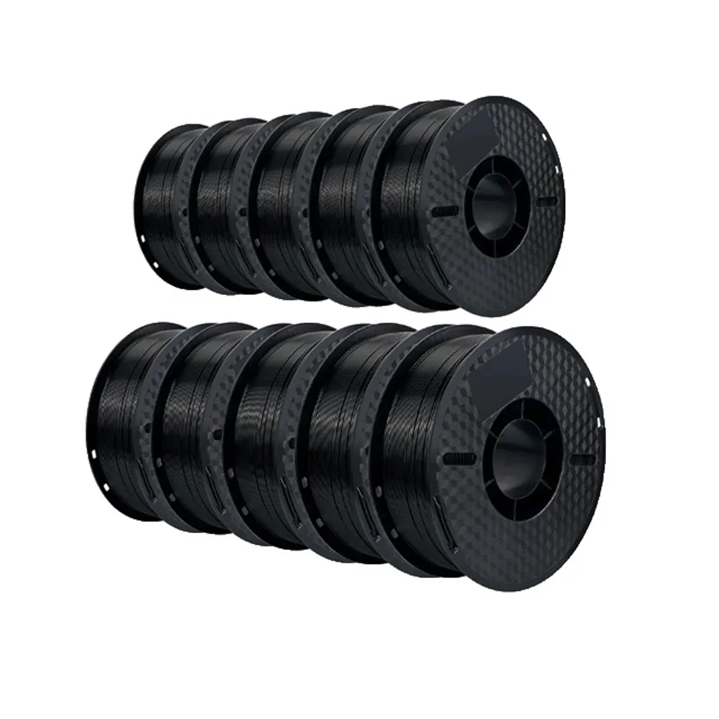 Consommable imprimante 3D filament ABS noir 10kg de qualité de gros