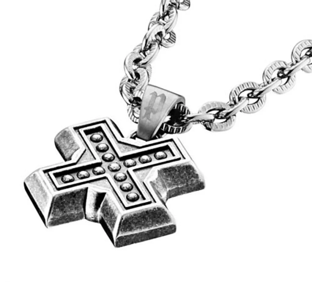 Police Catenina Uomo Con Pendente | Acciaio Inossidabile Argento Modello PJ24963PSE-01 - 3