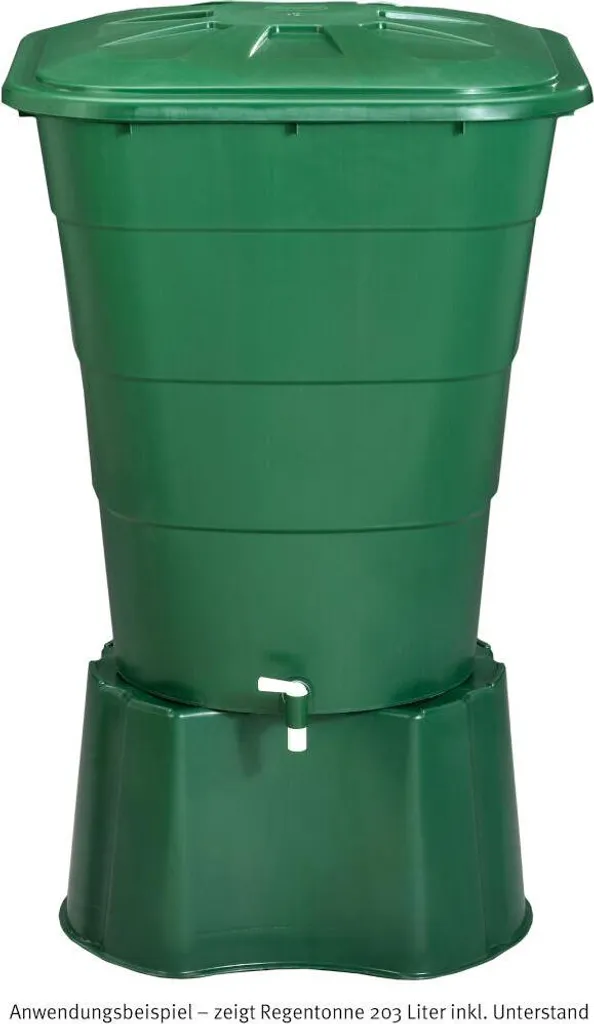 Cuve à eau de pluie 203L GRAF avec couvercle robuste et robinet de vidange - 2