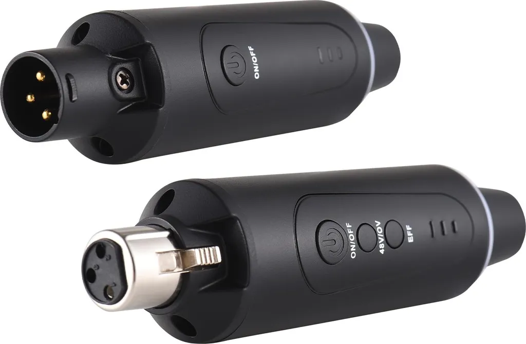 Système micro sans fil XLR UHF rechargeable anti-interférence