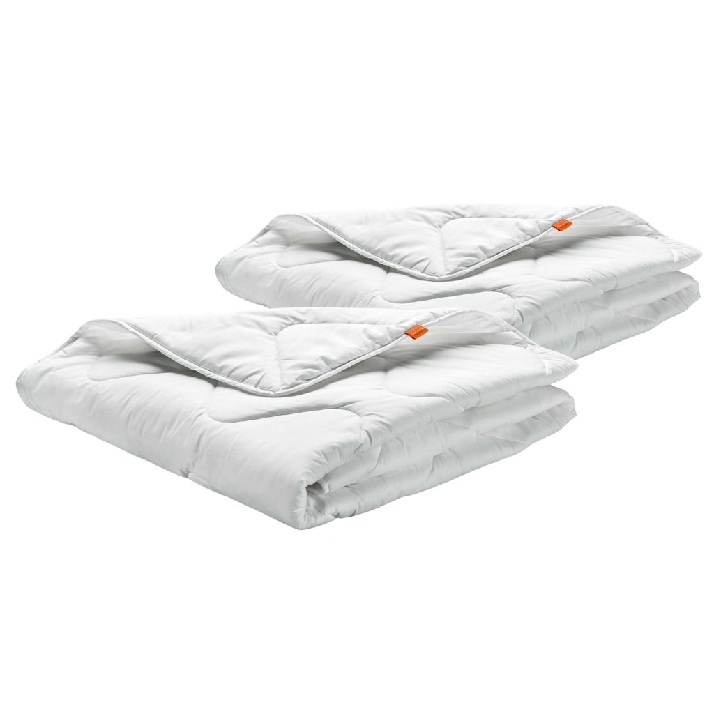 Piumino 135 x 200 cm, set di 2, piumino estivo leggero, Immagine del prodotto 