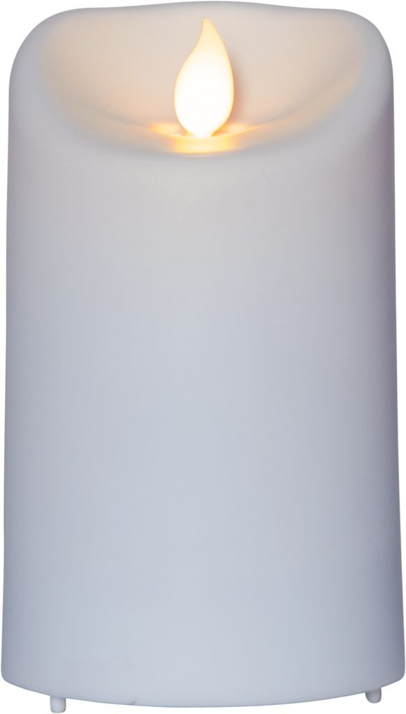 Best Season LED-Kerze'M-Twinkle' aus Kunststoff, weiss
