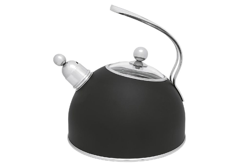 Bredemeijer Flötenkessel    2,5l Edelstahl schwarz matt    Produktbild 