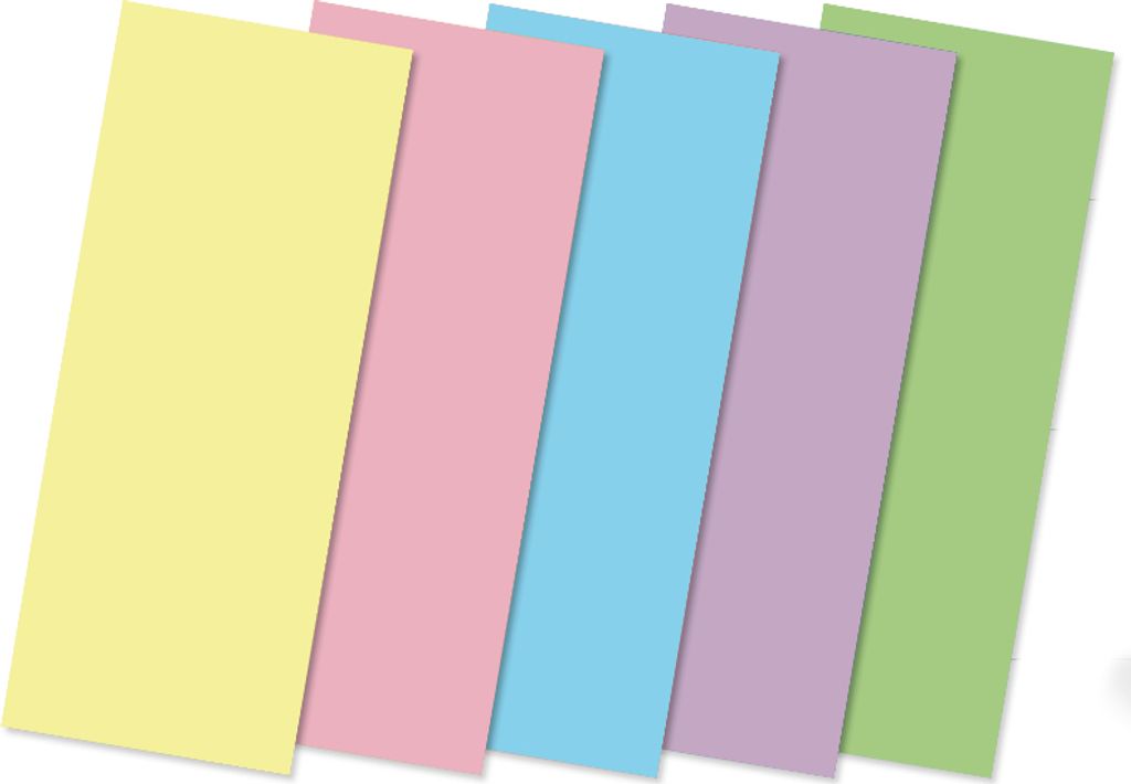 Laternenzuschnitte Transparentpapier Uni pastell, 50 x 20 cm, 25 Blatt