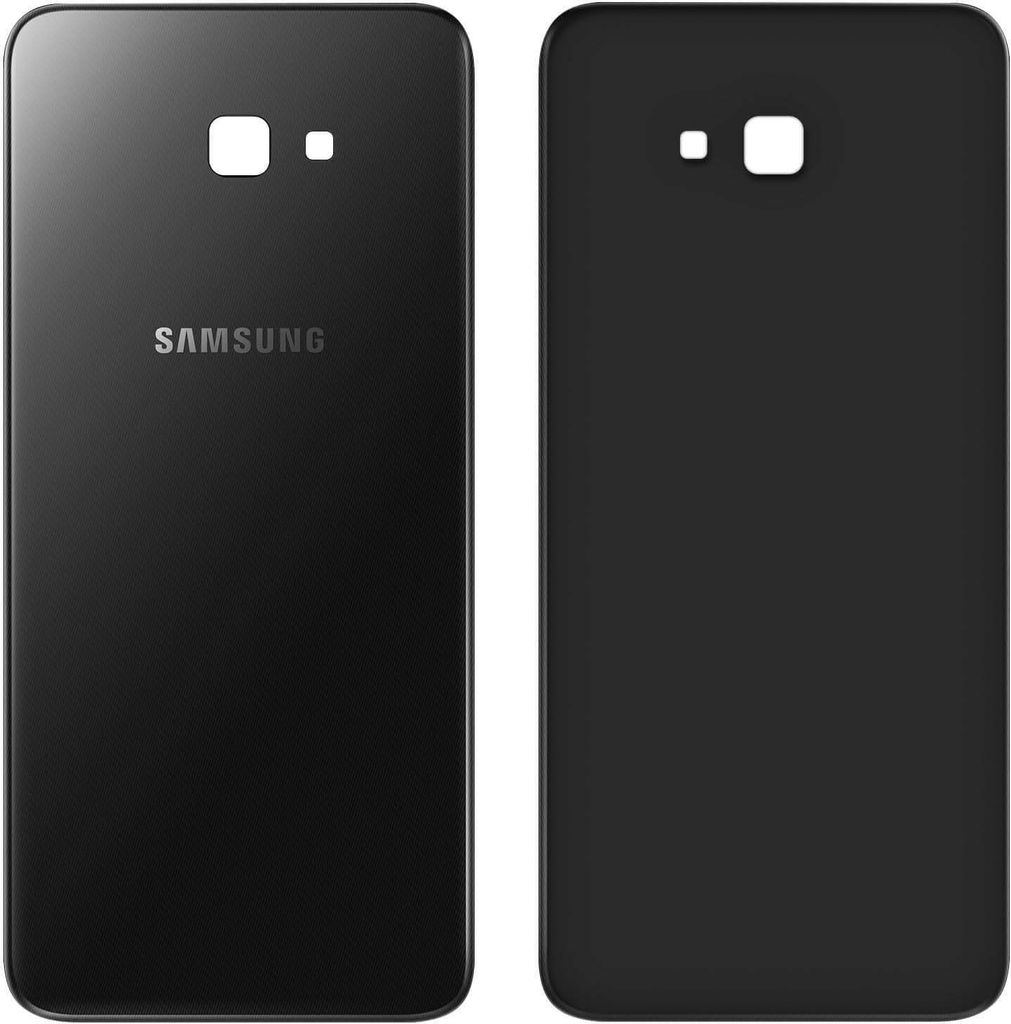 Clappio, Ersatzteil Akkudeckel, neue Rückseite für Samsung Galaxy J4 Plus, Schwarz