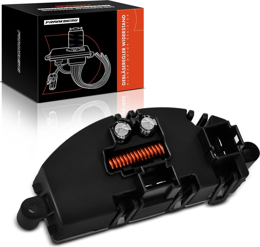 Frankberg 1x Widerstand Vorwiderstand Gebläsemotor für Audi A4 A5 Mercedes-Benz Porsche