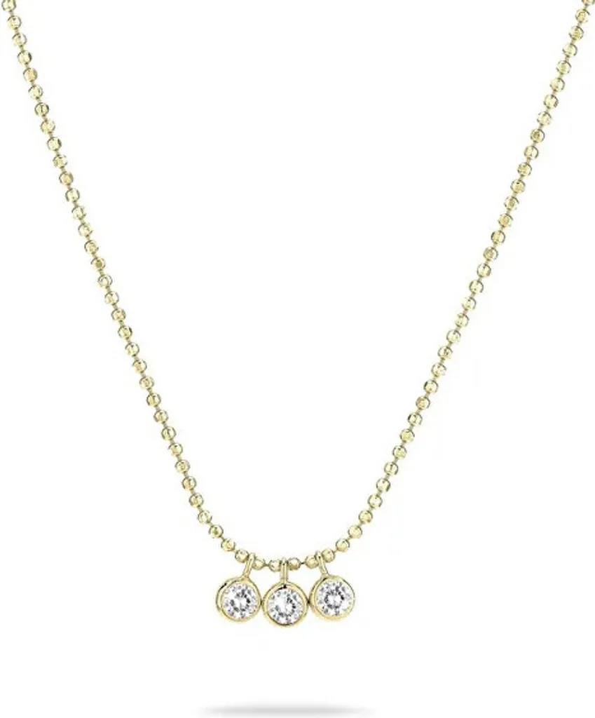 Collana Donna Tiny Glimmer TJ-0604-N-45 Placcata Oro Giallo 18k