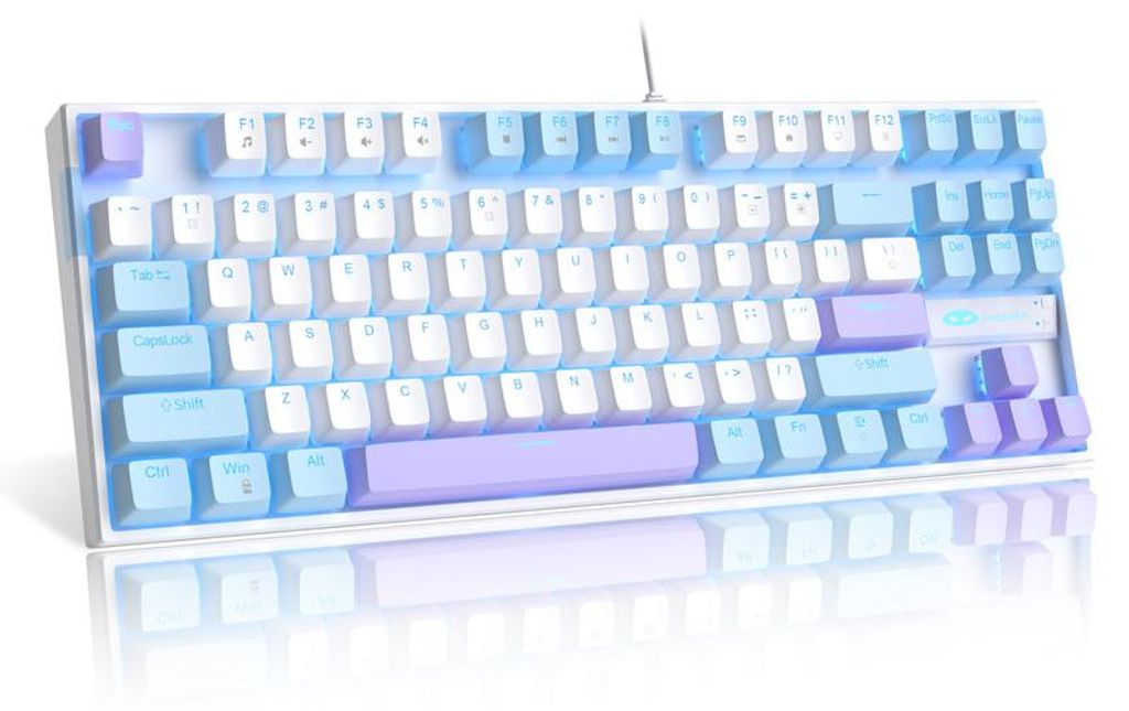 80% Mechanische Gaming Tastatur mit Blue Switches, 87 Produktbild 