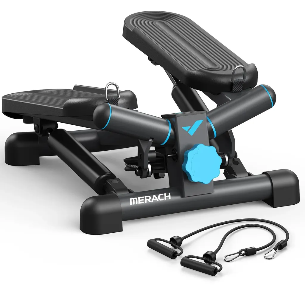 Mini Stepper Hydraulique Twist 150 kg - Fitness à Domicile Ultra Robuste