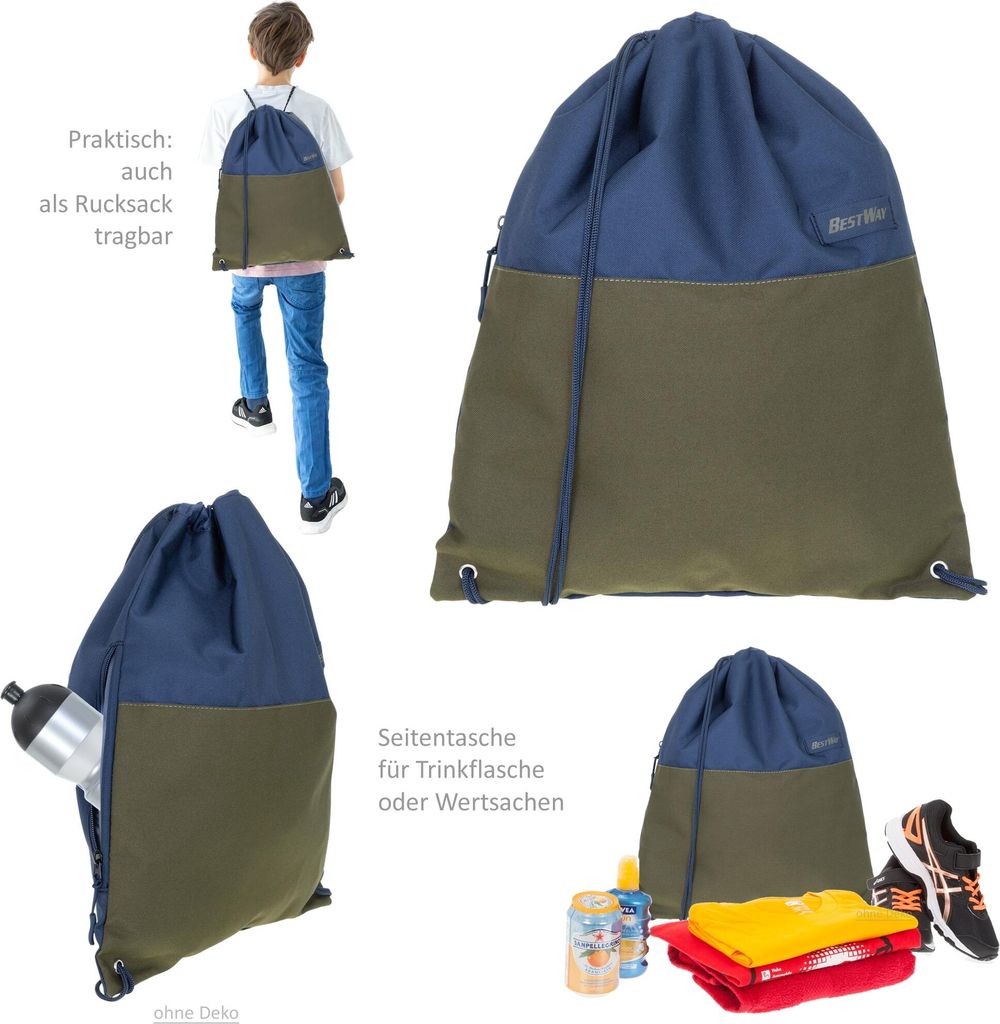 Schulrucksack Jungen 3 Teile Set Bestway Evolution Packer Produktbild 9