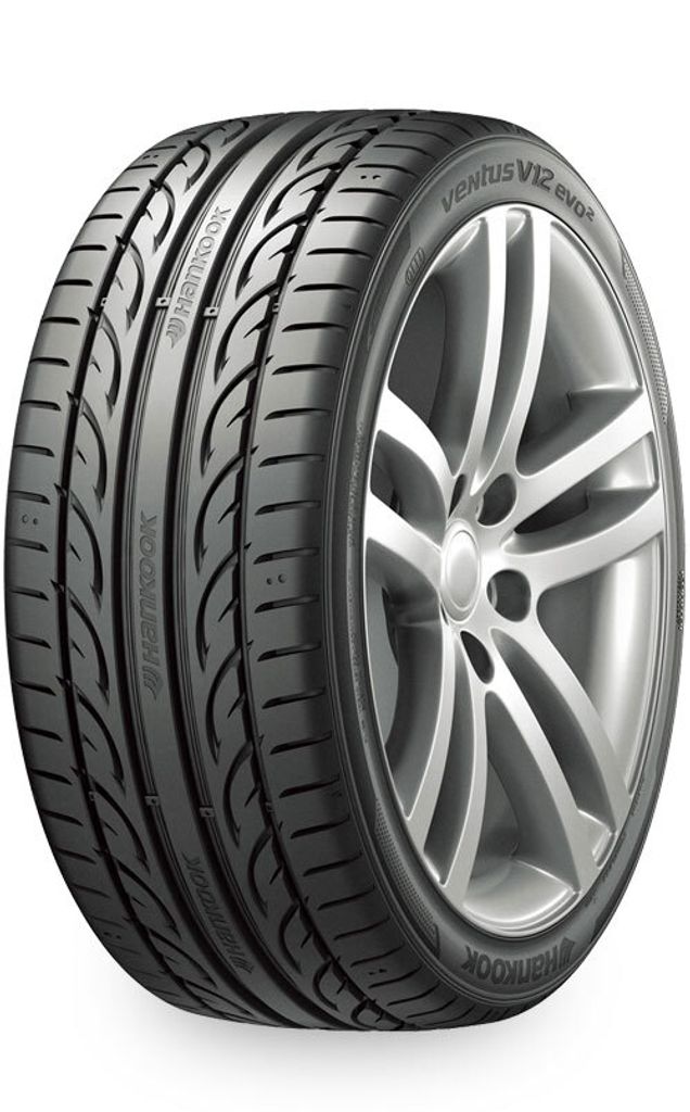 Hankook Ventus V12 EVO2 K120 205/50 ZR17 93Y, Sommerreifen fÃ1/4r Pkw, Rollwiderstand E, Nasshaftung A, 72 dB externes Rollgeräusch