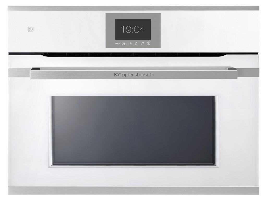 Kompakt Mikrowellen-Backofen mit ökotherm®, Weiß TFT Produktbild 