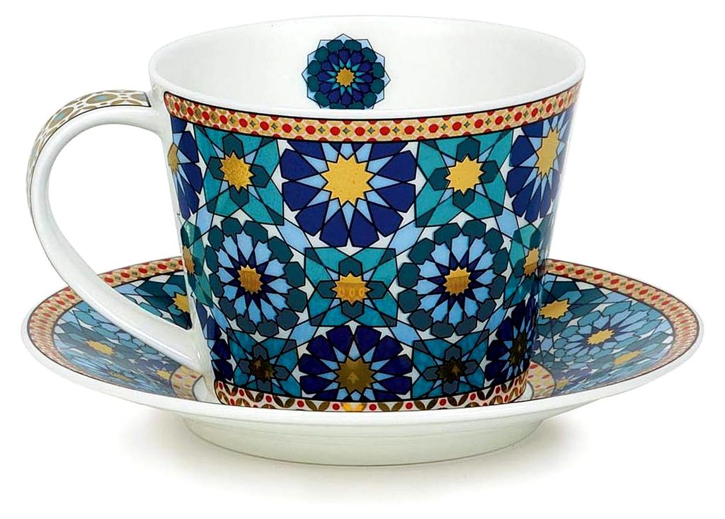 Tasse und Untertasse Ishtar - 0,35 l, Knochenporzellan